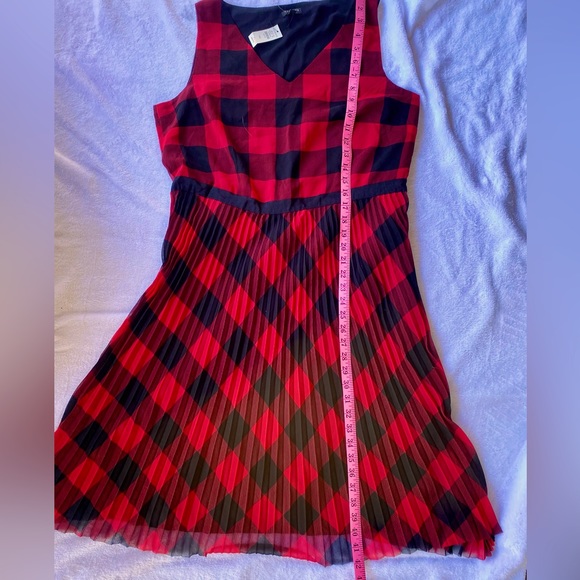 Buffalo plaid Talbots dress. Size 14 petite. - Picture 6 of 11